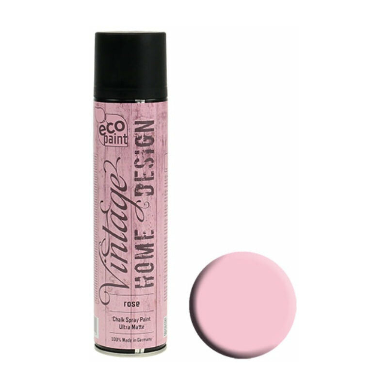 foto del prodotto colorante vernice spray opaca vintage home design da 400 ml rose