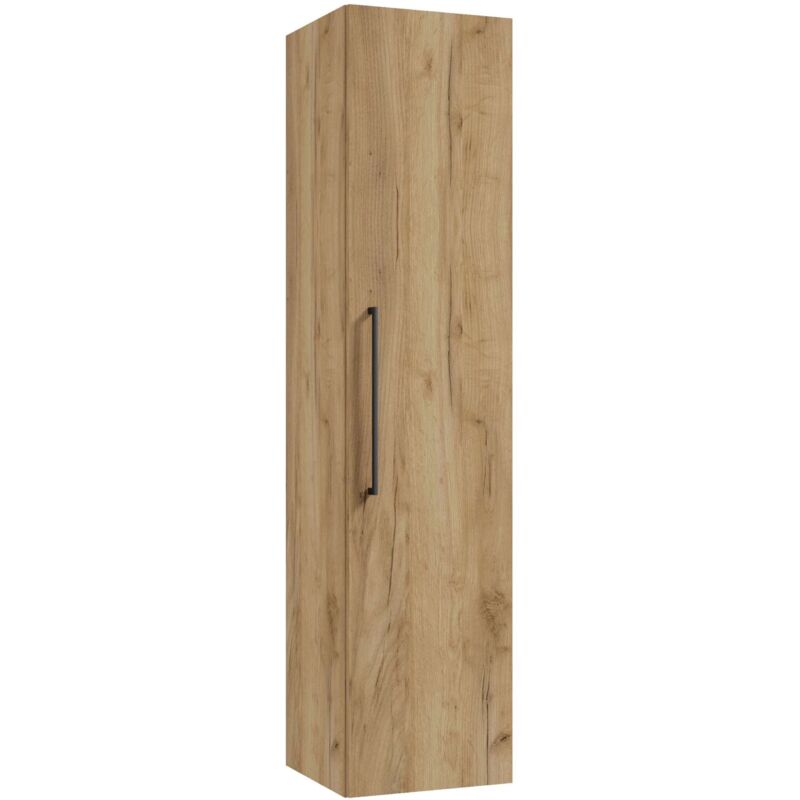 foto del prodotto vega armadietto pensile alto, 140x33x33 cm, rovere dorato 50218011 kielle