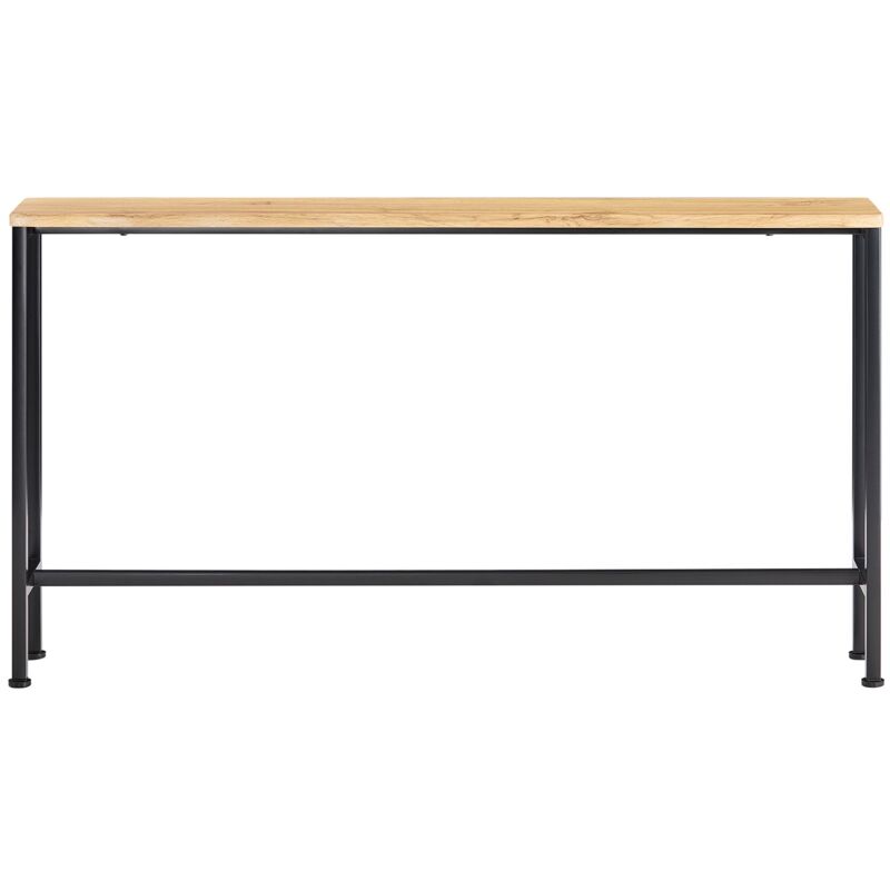 foto del prodotto tavolo da consolle vintage tavolo da ingresso tavolo per divano salvaspazio l120p20a65 cm naturale fsb19 e sobuy
