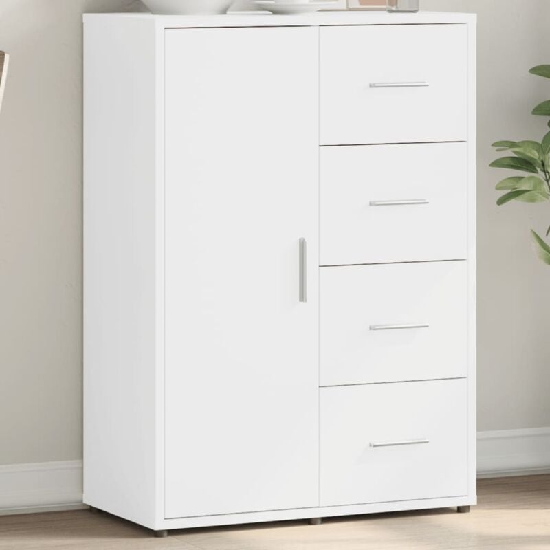 foto del prodotto vidaxl credenza bianca 60x31x84 cm in legno multistrato