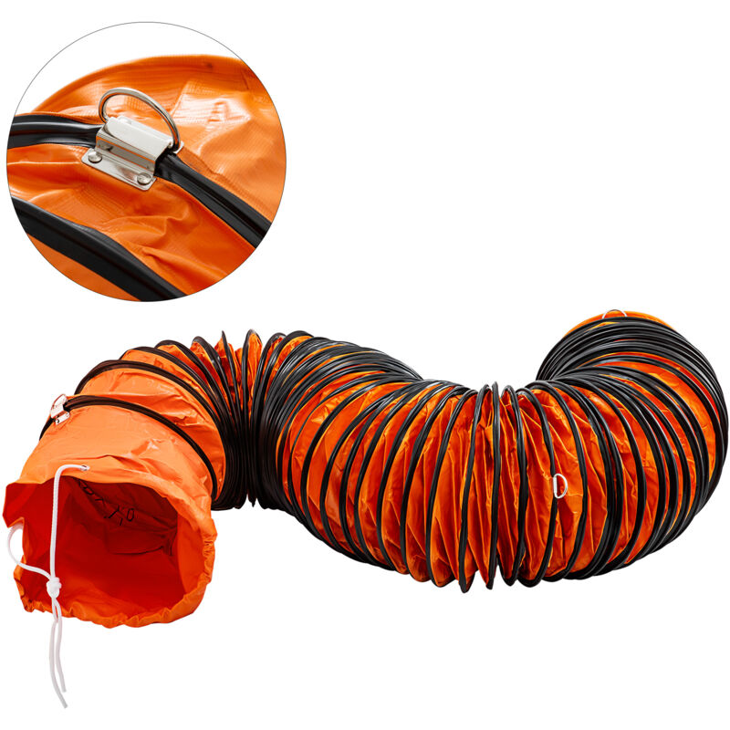 foto del prodotto mophorn tubo flessibile in pvc da 25 piedi, estrattore per ventilatori industriali per impieghi gravosi, per ventola di scarico da 10 pollici,