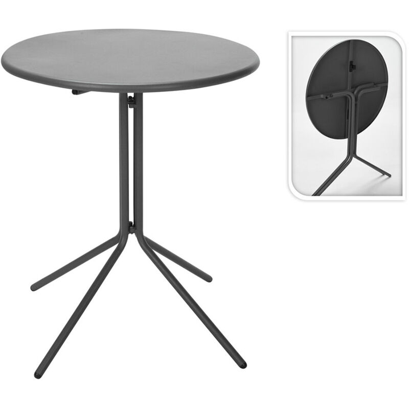 foto del prodotto tavolo pieghevole 58x70cm grigio scuro, x99001600 ambiance