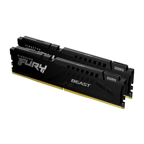 immagine 0 del prodotto kingston technology fury beast 32 gb 5200 mt s ddr5 cl40 dimm kit da 2 black