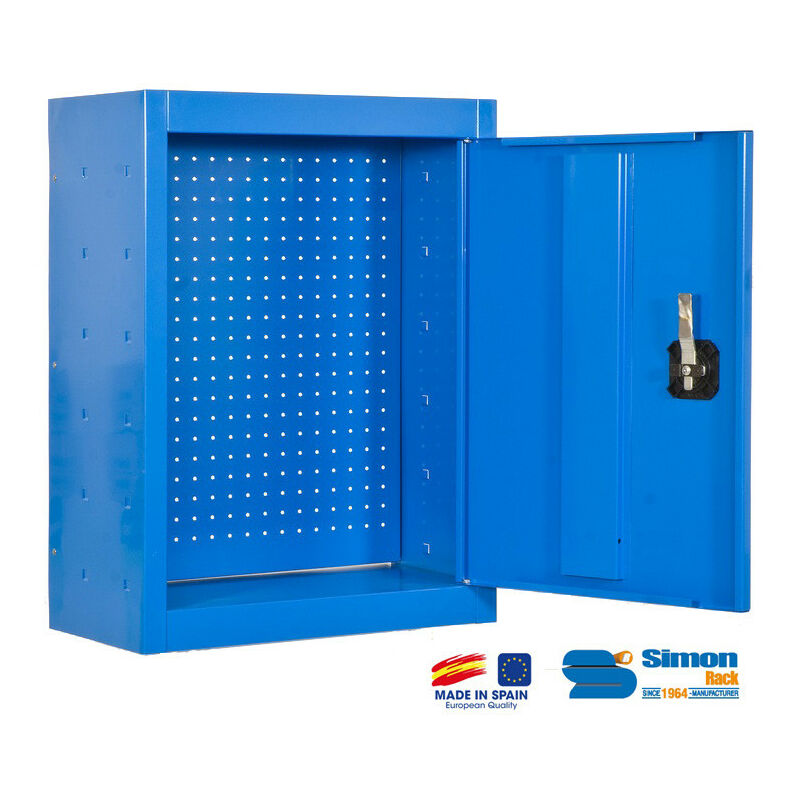 foto del prodotto simonrack armadio a muro 675x500x275mm blu armadio pannello 500