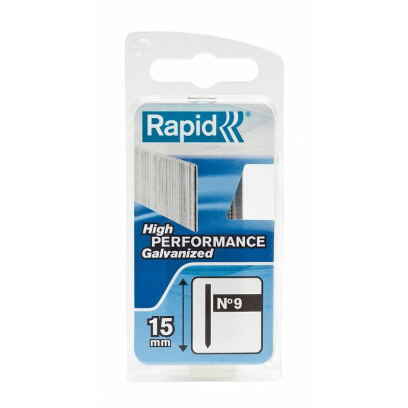 foto del prodotto 40109538 no. 9 spilli 15 mm, acciaio rapid