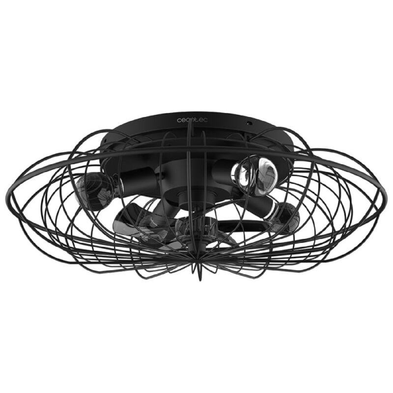 foto del prodotto cecotec ventilatori da soffitto energysilence lampaero 650 iron design