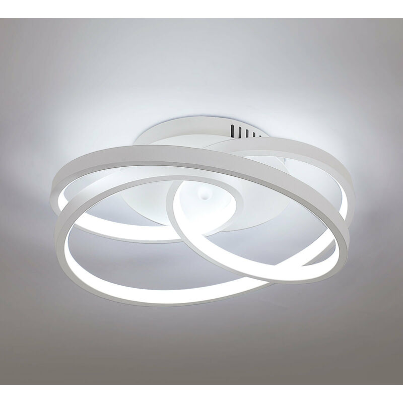 foto del prodotto plafoniera led 40w 4500lm bianco creativo 6500k plafoniera moderna per soggiorno camera da letto comely
