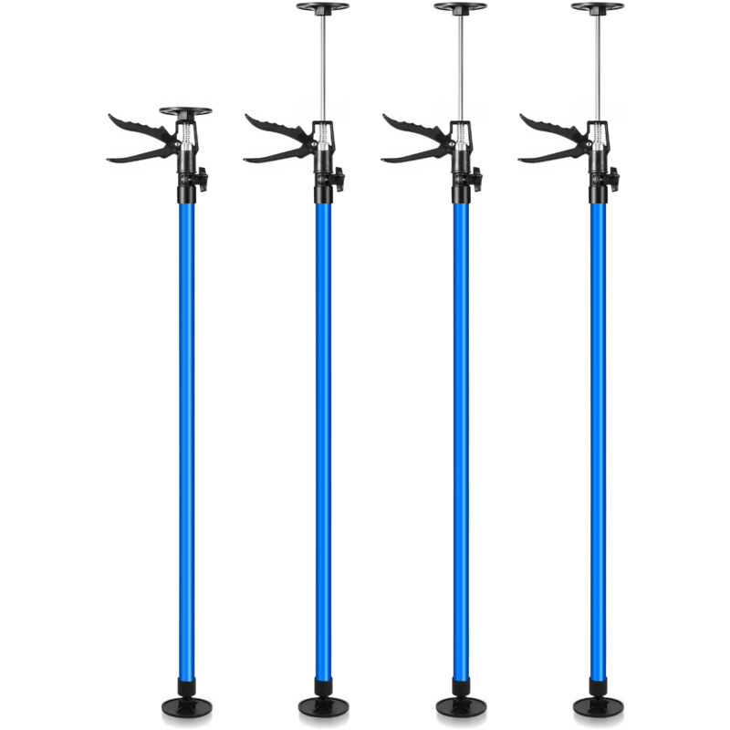 foto del prodotto hengda hauteur 115 290cm etai de soutien en acier kit de 4 tai de porte t lescopique