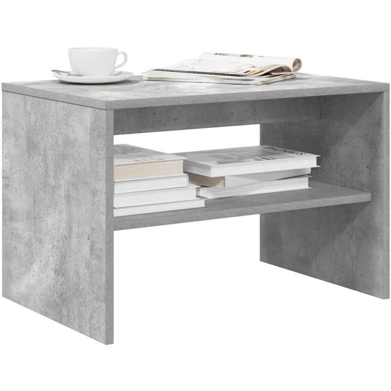 foto del prodotto vidaxl mobile per tv grigio cemento 60x40x40 cm legno multistrato