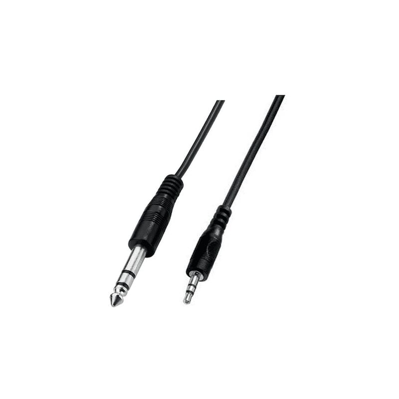 foto del prodotto cavo audio zzipp pezzj300 mini jack 3,5 stereo jack 6,35 stereo