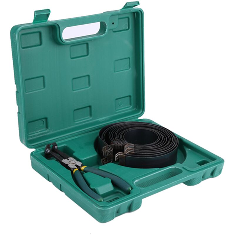 immagine 0 del prodotto kit di strumenti di riparazione per set di pinze per compressori per fasce elastiche del motore per auto