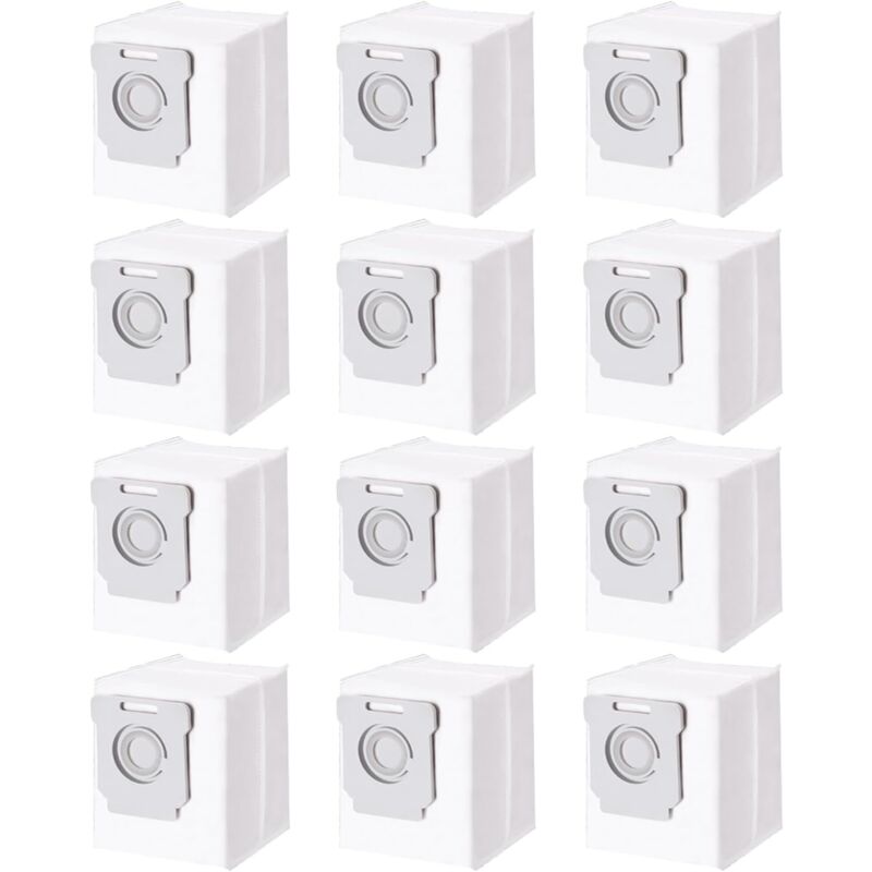 immagine 0 del prodotto confezione da 12 sacchetti per aspirapolvere applicabili per irobot roomba i7 i7 i3 i3 i4 i4 i6 i6 j7 j7 i8 i8 s9 s9 e5 e6 e7, accessori