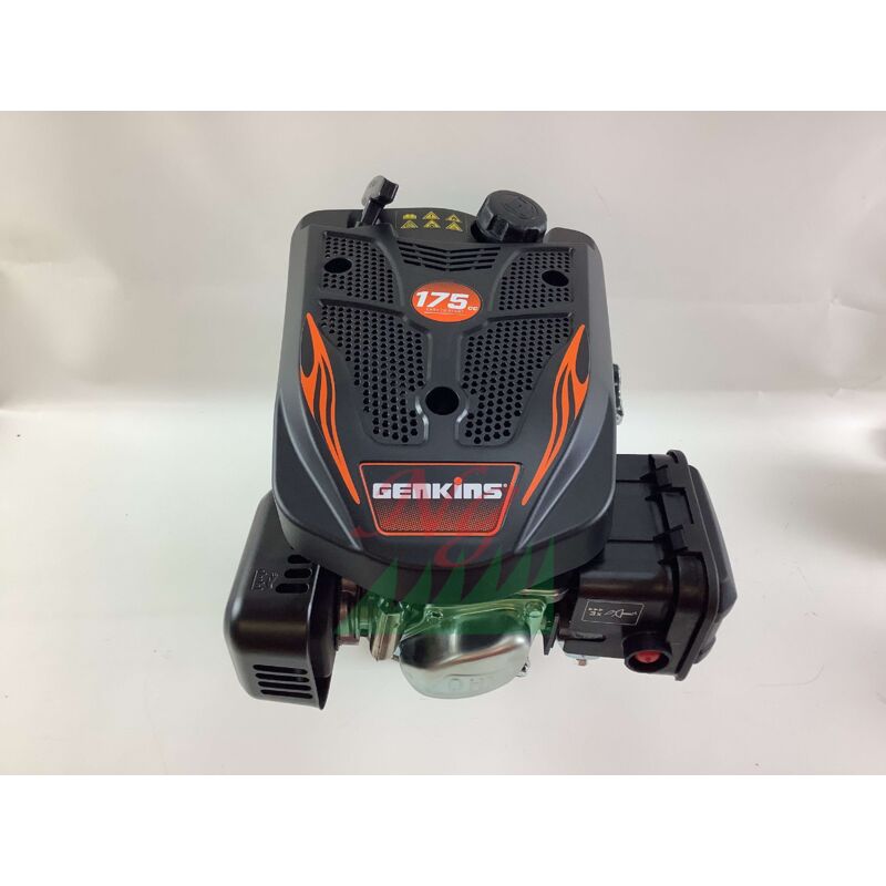 foto del prodotto motore genkins gkv175 cilindrico 22x80 175cc completo benzina a strappo