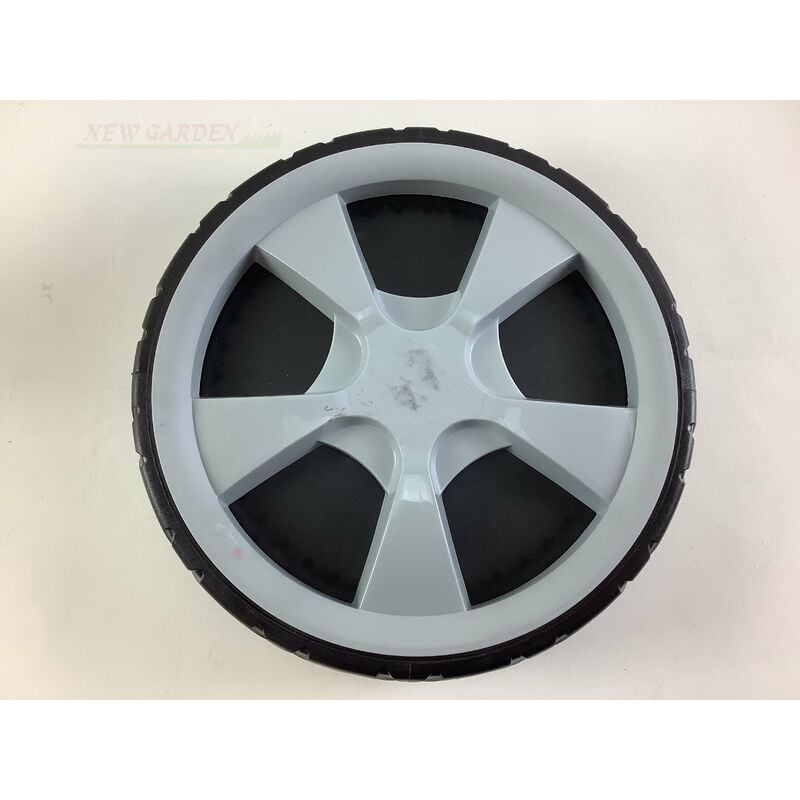 foto del prodotto ruota posteriore originale blue bird per rasaerba 46 51tw 56tw