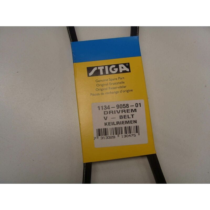 foto del prodotto cinghia trattorino park comfort compact 14 16 president stiga 1134 9058 01