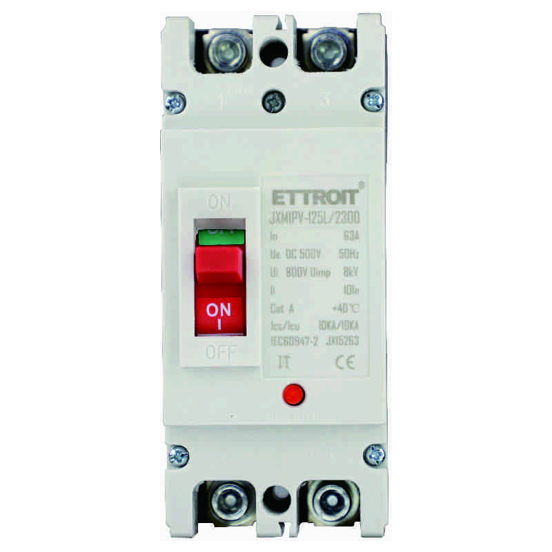 foto del prodotto ettroit interruttori scatolati magnetotermici 2p 63a dc 500v 10ka
