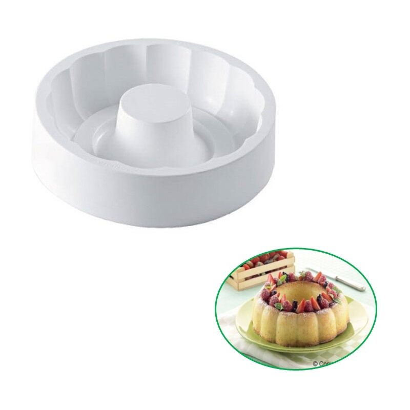 foto del prodotto stampo tortiera silicone paradise 1500 silikomart