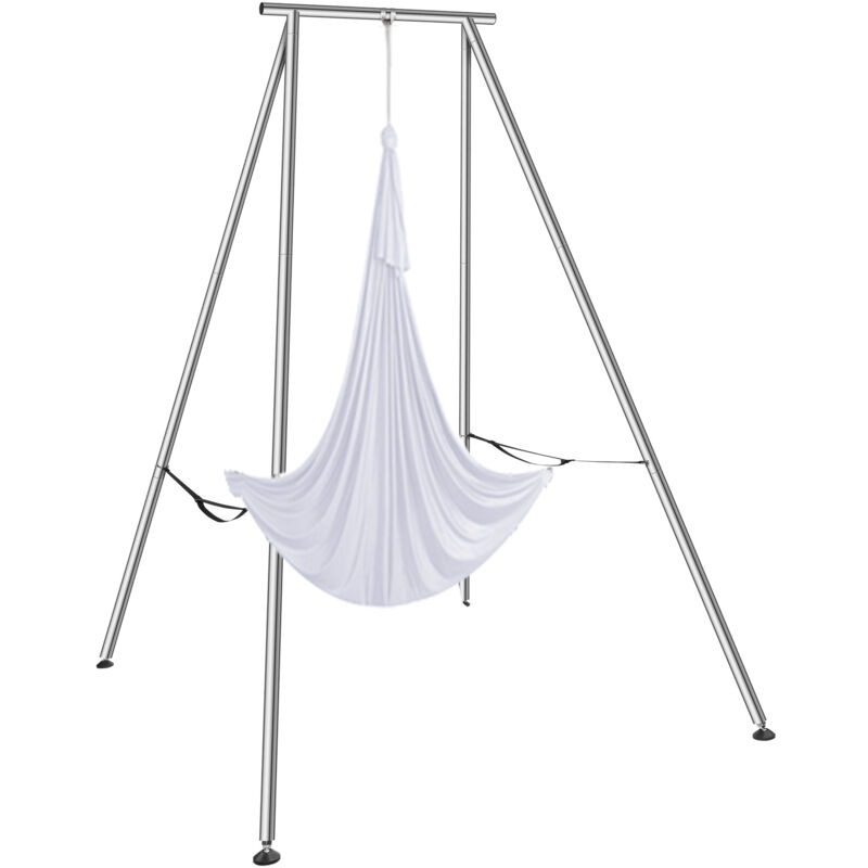 foto del prodotto mophorn aerial yoga frame yoga hammock, 9,67 piedi di altezza, supporto per altalena yoga professionale, dotato di amaca aerea da 6,6 iarde,
