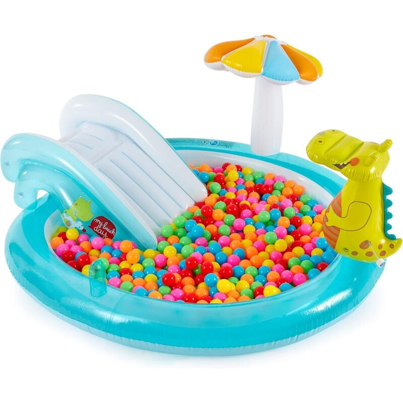 foto del prodotto scivolo per bambini piscina gonfiabile piscina per bambini castello gonfiabile scivolo acquascivolo spray acquascivolo piscina castello impertinente
