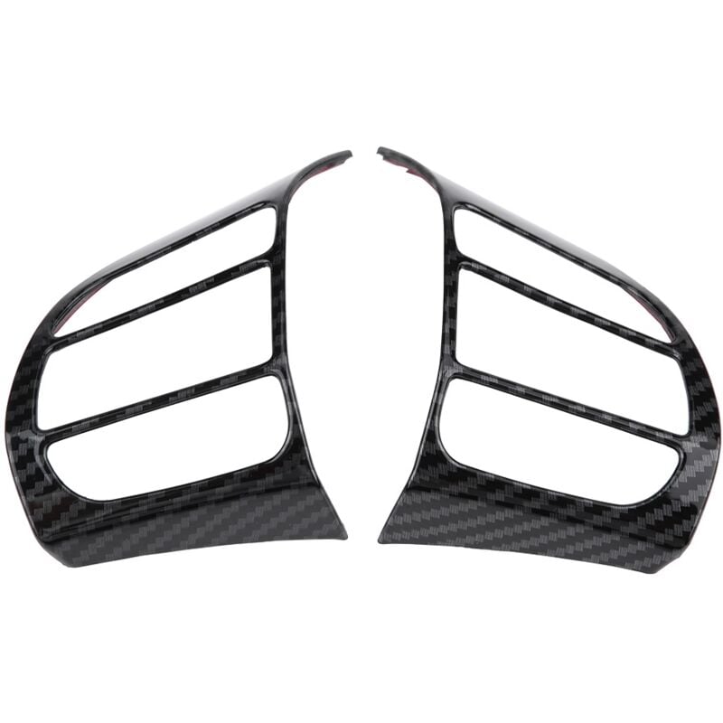 foto del prodotto zoternen rivestimento del telaio del coprivolante dell auto per hyundai encino kauai kona 2017 2020 suv fibra di carbonio 