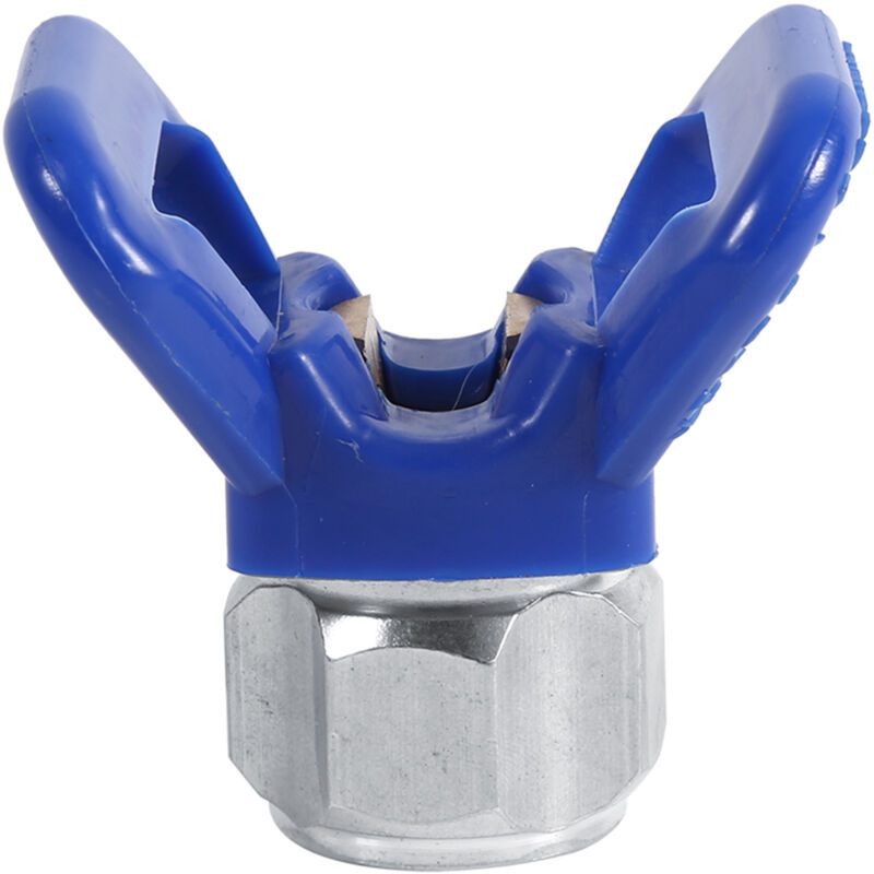 foto del prodotto zoternen strumento universale di ricambio per sedile ugello protezione punta pistola spruzzatore airless per vernice blu nuovo