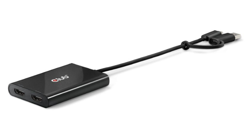 immagine 0 del prodotto club3d csv 1475 ripartitore video usb tipo c 2x hdmi
