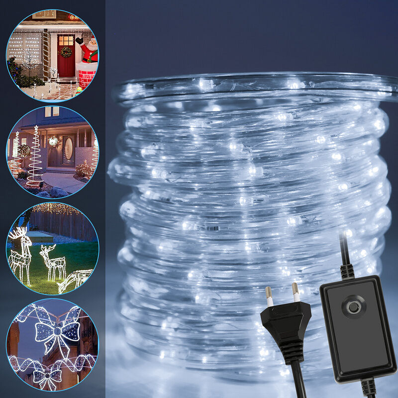 foto del prodotto hengda ip44 garden electric wedding outdoor led string light 10m cool white