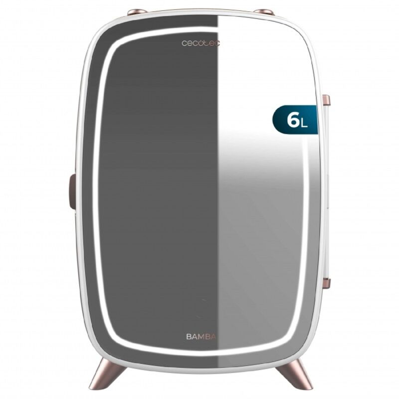foto del prodotto cecotec mini frigo per cosmetici coolingbeauty 6000 mirror