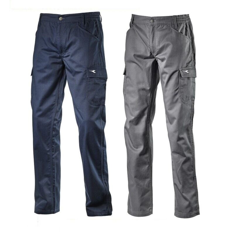 foto del prodotto pantaloni da lavoro diadora level cargo, misura 3xl grigio