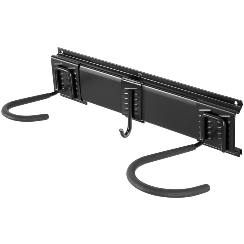 foto del prodotto mophorn portabiciclette, 6 portabiciclette e 6 ganci per caschi, gancio portabiciclette per montaggio parete, personalizzabile per varie