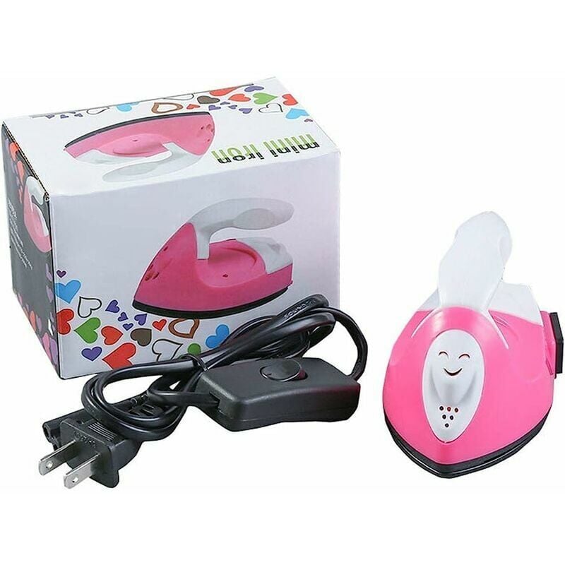 foto del prodotto mini ferro da stiro elettrico a vapore. ferro da stiro portatile per vestiti da viaggio mini ferro da stiro a vapore portatile. ferro da stiro a