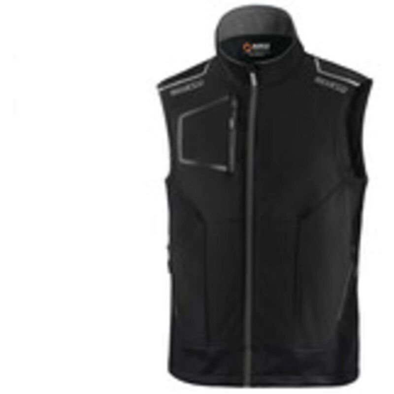 foto del prodotto sparco gilet illinois black grey tg xs