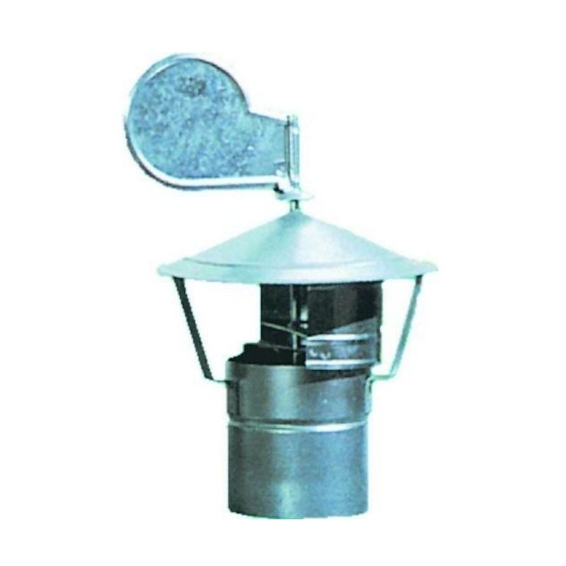 foto del prodotto fumaioli lamiera zincata girevoli diametro cm. 12