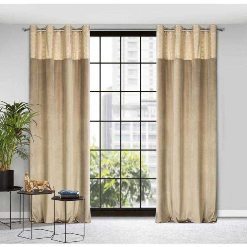 foto del prodotto tenda pronta elen 140x250 cm beige