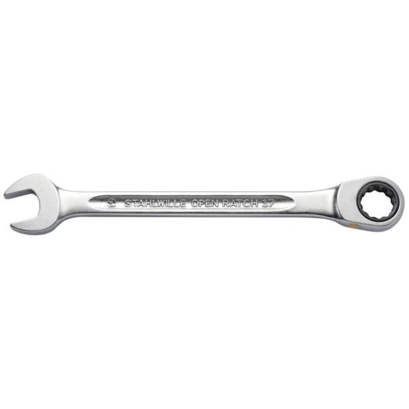foto del prodotto 40170808 17f 8 flach chiave a cricchetto combinata misura metrica 8 19 mm stahlwille
