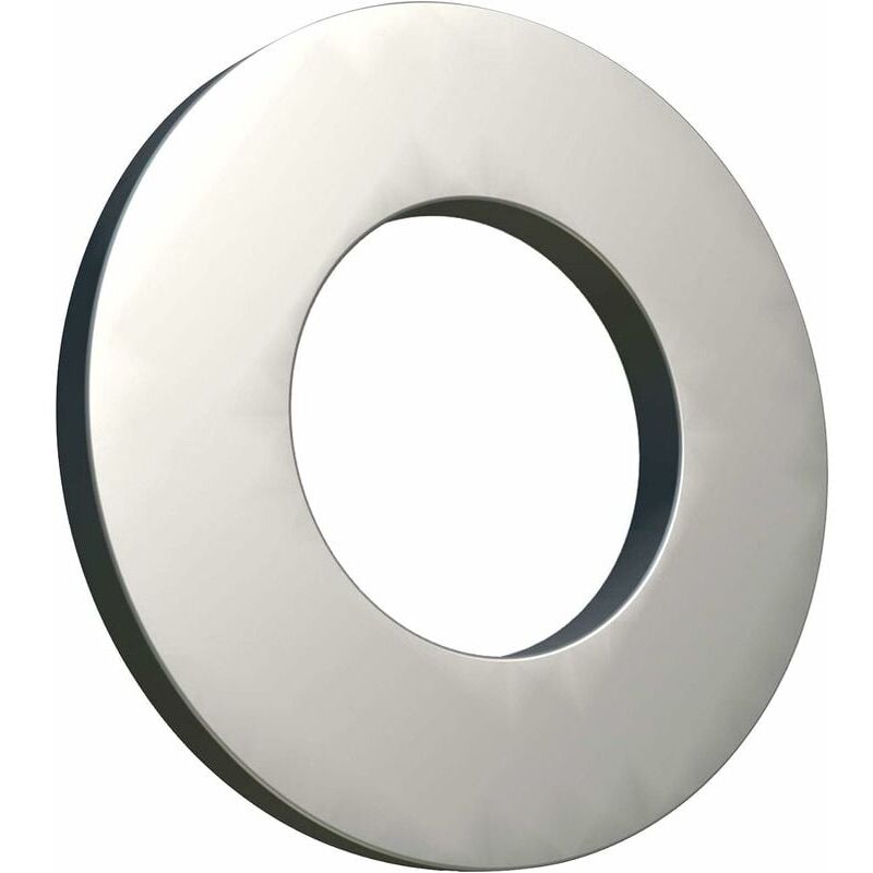 foto del prodotto rondelle piatte in acciaio legato zincato da 100 pezzi, dimensioni m8 rondelle piatte per viti di tenuta, anelli di tenuta, 8 mm x 16 mm ,