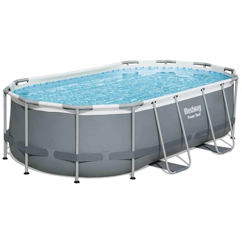 foto del prodotto bestway piscina fuori terra 56620 power steel ovale 427x250x100cm