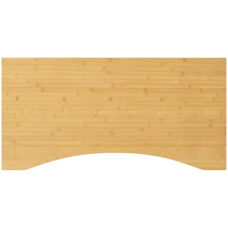 foto del prodotto maison exclusive furniture limited piano scrivania 100x50x2,5 cm in bamb 