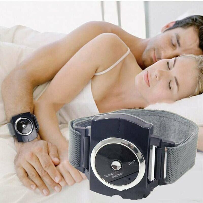 foto del prodotto orologio antirussamento per coppie la soluzione intelligente contro il russamento braccialetto antirussamento smetti di russare