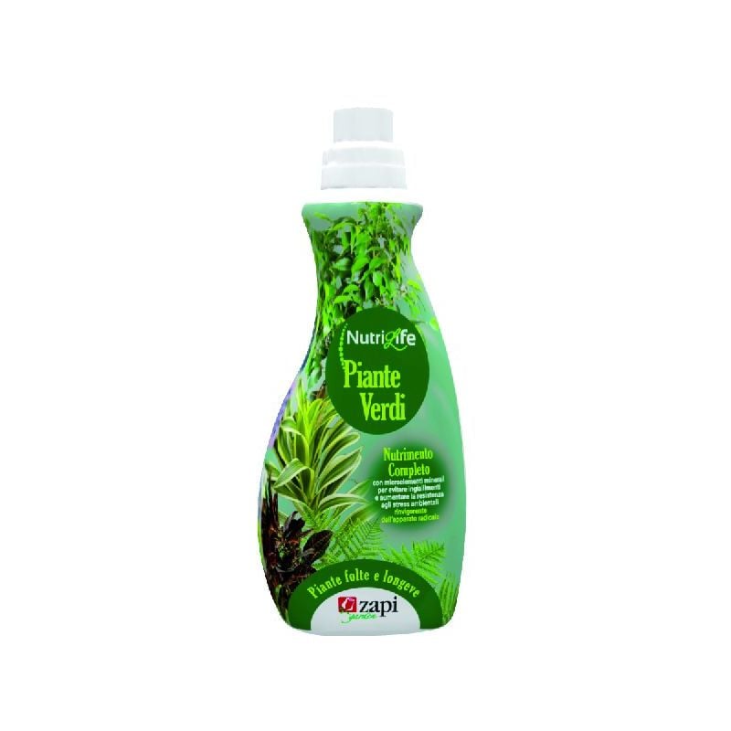 immagine 0 del prodotto nutrilife concime piante verdi liquido 1 lt zapi