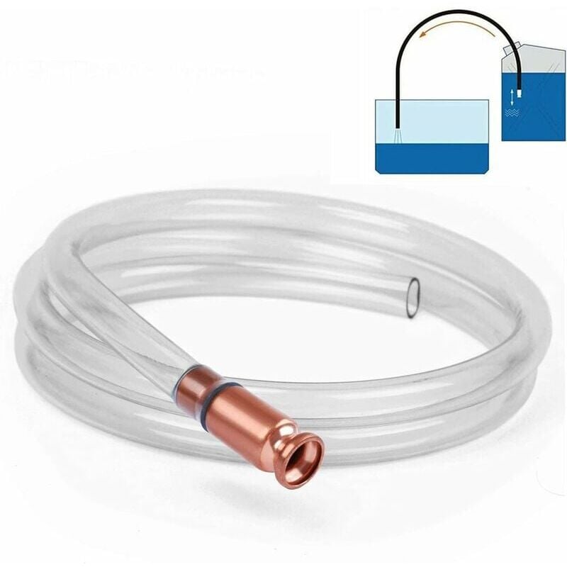 foto del prodotto tubo di trasferimento pompa shaker pompa sifone per acqua gas diesel benzina carburante tubo di aspirazione manuale tubo di pompaggio tubo di