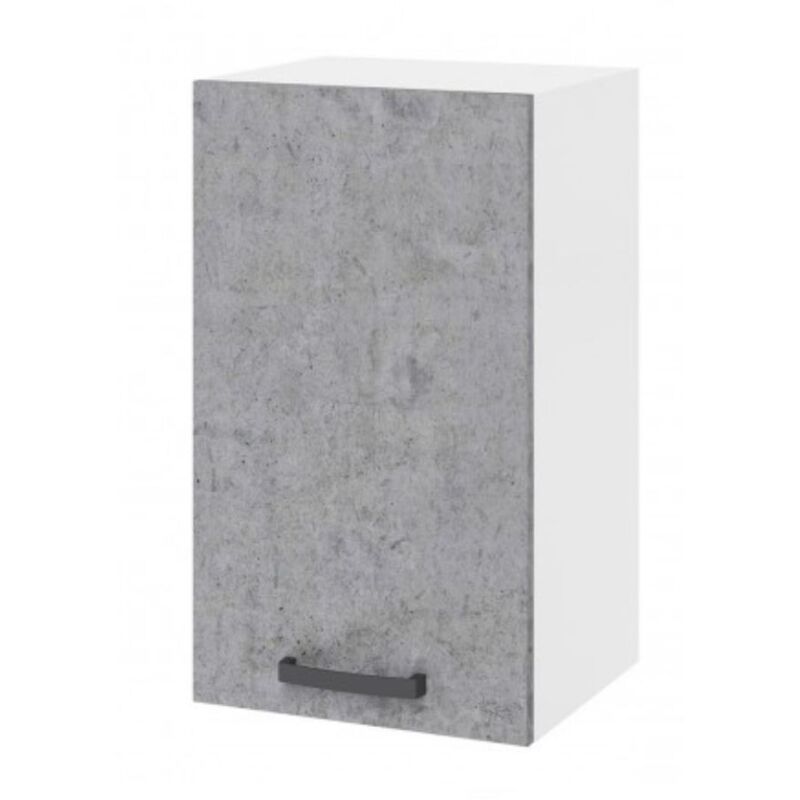 foto del prodotto pensile cucina con anta 30x32x72h colore cemento