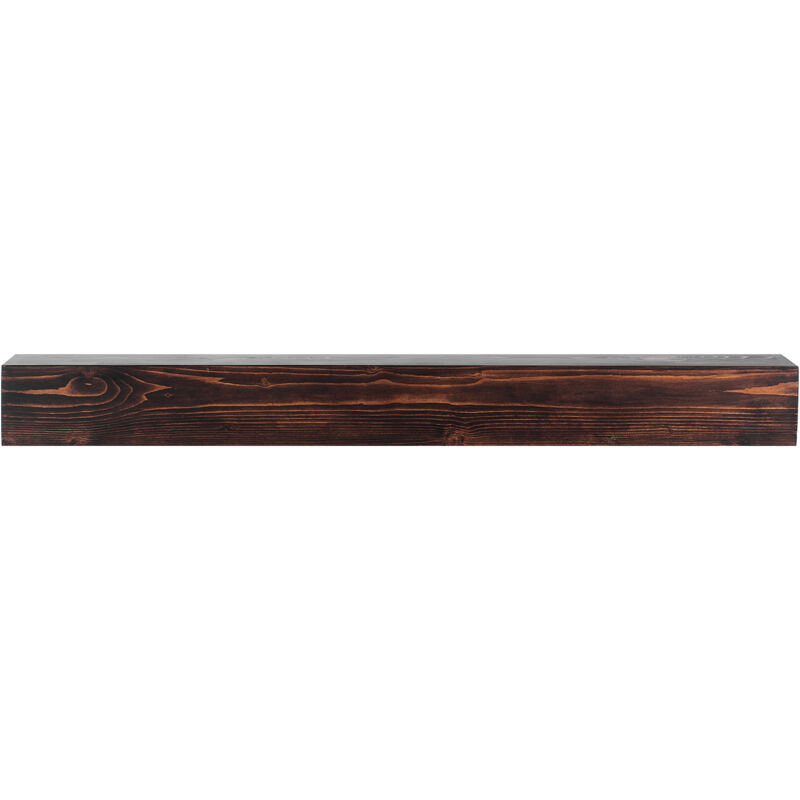 foto del prodotto mophorn mensola caminetto galleggiante a parete, 48 x 8 x 5 pollici, mensola per caminetto galleggiante in legno naturale, capacita carico 50 libbre,