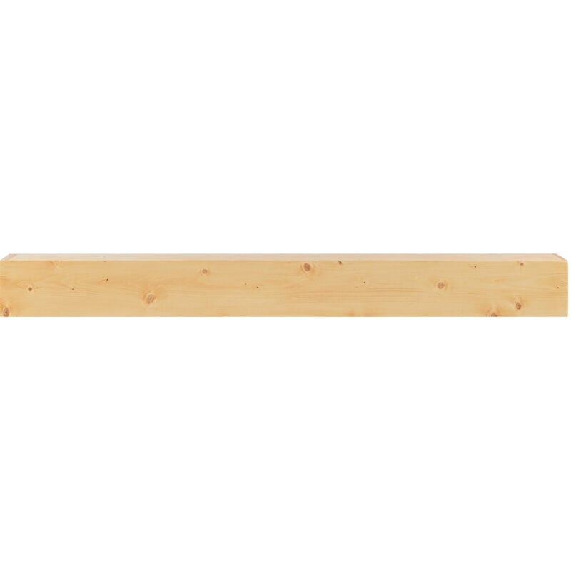 foto del prodotto mophorn mensola per camino galleggiante da parete, 152x20,3x15,24 cm, rivestimento per camino galleggiante in legno naturale, portata 22,7 kg,