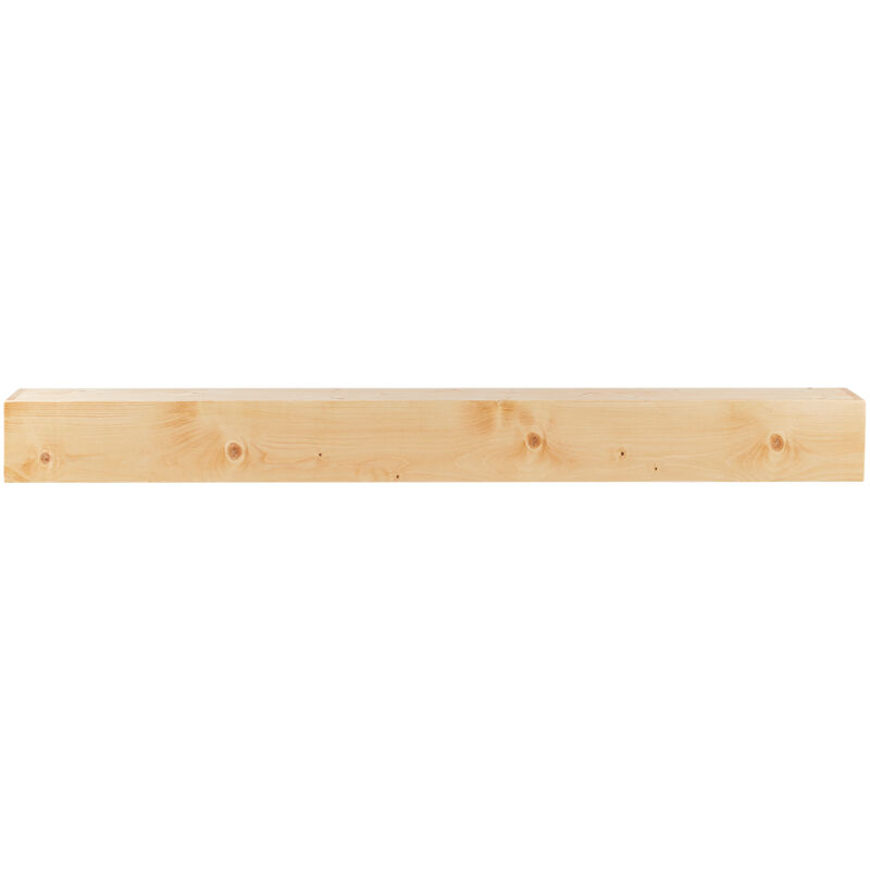 foto del prodotto mophorn mensola per caminetto galleggiante a parete, 182,8x20,3x12,7 cm, mensola per camino galleggiante in legno naturale, capacita di carico 50