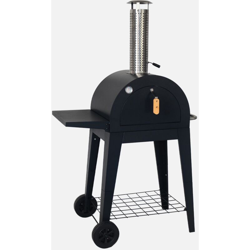 foto del prodotto forno per pizza da esterno con ripiano