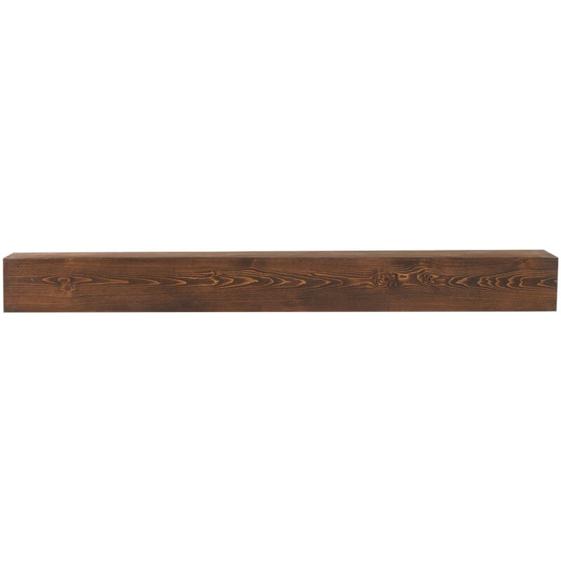foto del prodotto mophorn mensola per caminetto galleggiante a parete 152cm, mensola per caminetto galleggiante in legno naturale, capacita di carico 50 libbre,