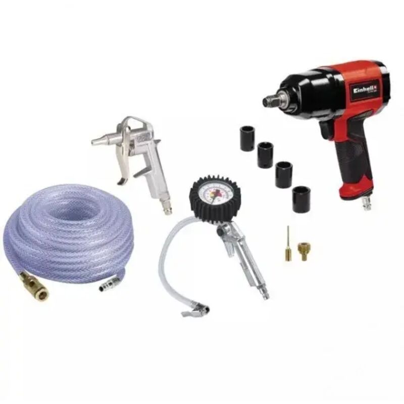foto del prodotto 4020577 set accessori per compressore 10 pz. einhell