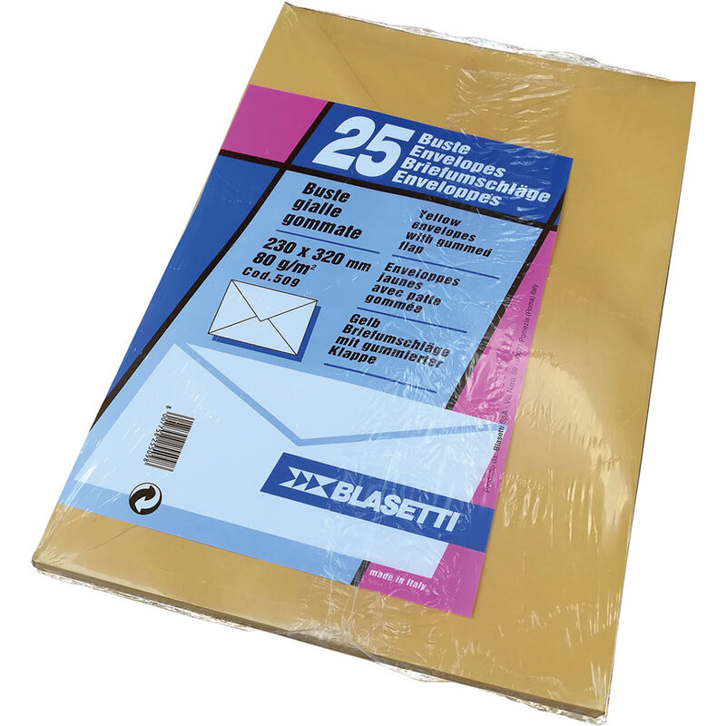 foto del prodotto busta da lettera 12 x 18 bianca s finestra 40 pz