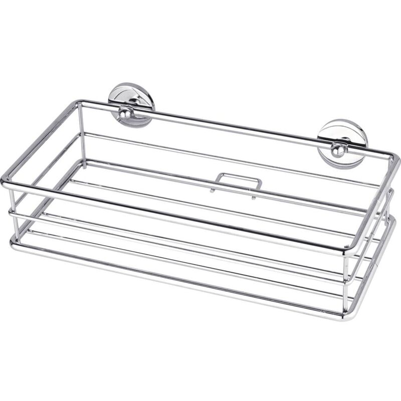 foto del prodotto 40213 00000 00 baath plus cestino per la doccia colla argento tesa